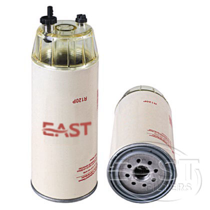 Fuel Filter R120P with bowl.