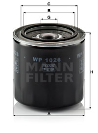 Oil Filter WP 1026