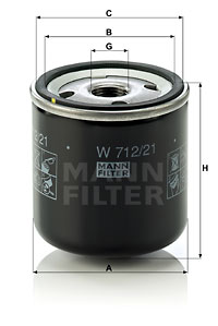 Oil Filter W 712/21