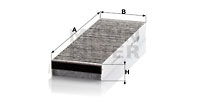 Cabin Air Filter CUK 3023-2