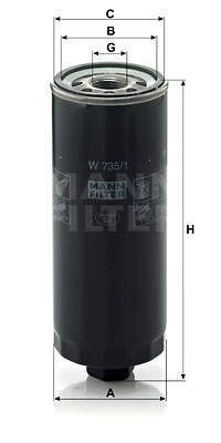 Oil Filter W 735/1