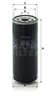 Oil Filter W 735/2