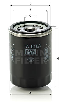 Oil Filter W 610/4