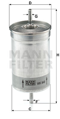Fuel Filter WK 849